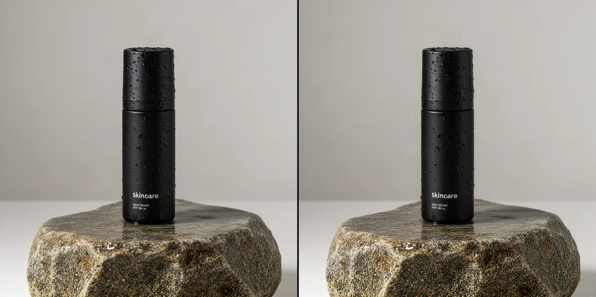 Before and after of a product photo upscaled 4x with Crystal